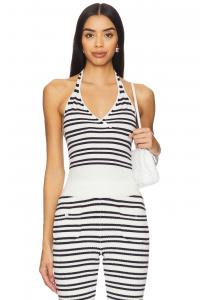 Топ на шею Dylan от Frankies Bikinis, starlit stripe