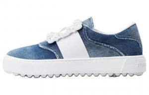 Женские синие скейтерские кеды Very Vivier Low-Top Roger Vivier