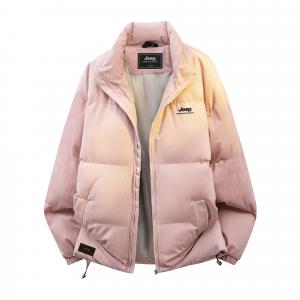Пуховик Outdoor Casual Unisex Jeep, розовый[padded and thickened thermal]