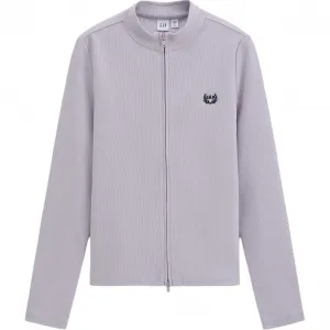 Футболка женская Stand Collar Moderate Others GAP, светло-фиолетовый