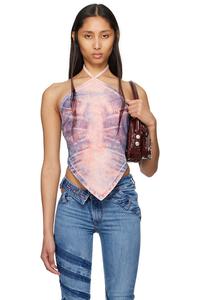 Бандана-топ с усиками Masha Popova, красный