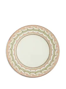 Сервировочная тарелка с декоративными краями, 31 см, La Doublej, розовый
