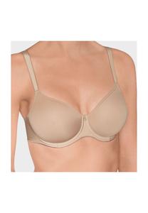 Бюстгальтер на косточках, узкие бретели, несколько вариантов бретелей, дышащий, поддерживающий, бесшовный, непрозрачный, регулируемый, для женщин Conturelle Felina, нюд