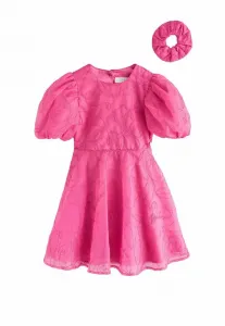 Платье прямого кроя с пышными рукавами для коктейльной вечеринки/вечернего выхода Baker By Ted Baker, Pink