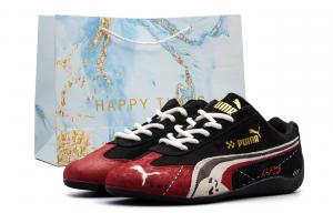 Speedcat Abrasion Resistant низкие повседневные кроссовки Unisex PUMA, красный черный shopping bag