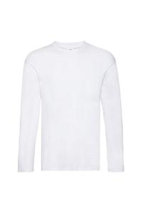Оригинальная футболка с длинным рукавом Fruit of the Loom, белый