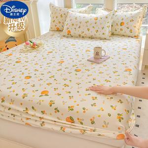 Disney Простыня на резинке 90х200 см, длинноволокнистый хлопок, цвет Sugar Orange