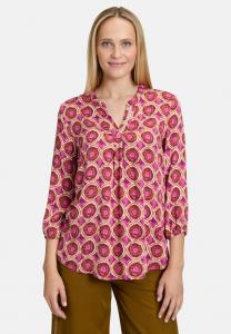 Блуза Cartoon MIT MUSTER, Weiß Violett/Purple