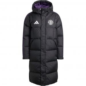 Мужская пуховая куртка "Манчестер Юнайтед" Adidas, черный