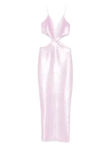 Платье макси с бусинами Mônot, розовый