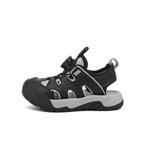 Детские сандалии с низким верхом, устойчивые к истиранию, легкие, амортизирующие, нескользящие Jeep, бежевый/розовый