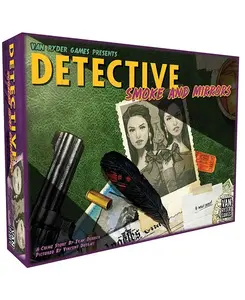 Детектив Город Ангелов Дым и Зеркала настольная игра дополнение Van Ryder Games, multi