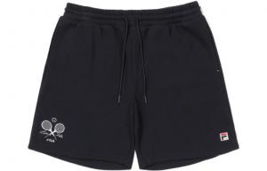 FILA Повседневные шорты мужские черные