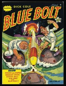 Blue Bolt Vol. 2 #10: Golden Age Classic Comic 1942 (CreateSpace Independent Publishing Platform)