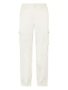 Карго-брюки с накладными карманами и кулиской Philipp Plein, нейтральный