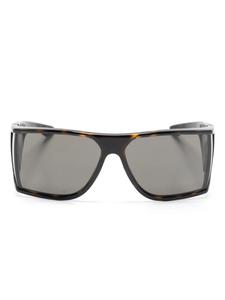 Солнцезащитные очки с логотипом Saint Laurent Eyewear, коричневый