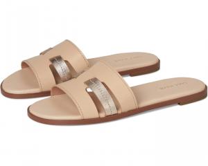 Женские сандалии Cole Haan Flynn Slotted W34443 бежевого цвета, без шнурков, ZOGG2482