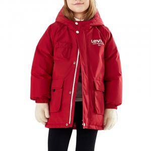 Детская пуховая куртка Levis, красный