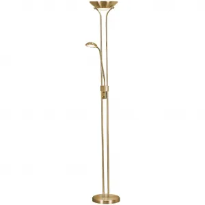 Торшер Mother & Child Floor Lamp LED-модуль 1 шт. теплый белый Searchlight, Satin-Messing