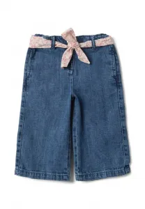 Джинсовые шорты с широкими штанинами и поясом Ovs, Denim Blue