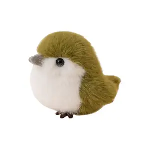 Милый дизайн питомца коллекция птиц антистрессовая игрушка-компаньон для ладони плюшевая кукла высота 12см PUDOWRABBIT