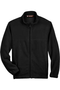 Детская флисовая куртка Harriton на молнии, черный