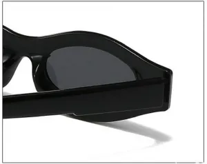 Солнцезащитные очки Melrose Oval 2024, модные винтажные, конфетного цвета, женские, ретро, ​​для активного отдыха, модель 5731, Purple