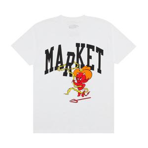 Рубашка Market Hot Stuff Cowboy Arc T- Shirt, White