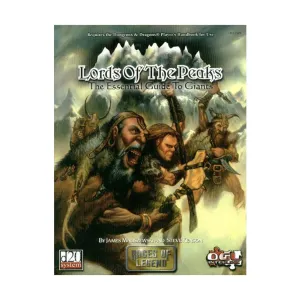 Lords of the Peaks - The Essential Guide to Giants, d20 Supplements (Paradigm Concepts), мягкая обложка
