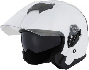 Шлем мотоциклетный 1Storm открытый, белый
