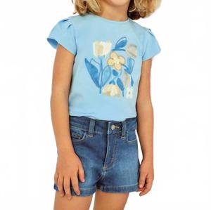 Простые джинсовые шорты средней плотности Mayoral, medium wash