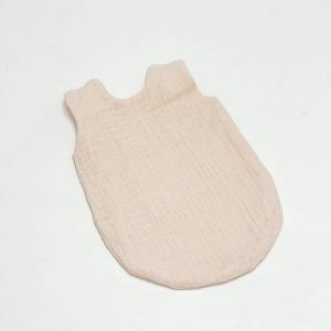 Муслиновый спальный мешок для кукол Miniland 32см и Minikane 28см, кремовый Inna marka