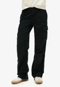 Прямые брюки-карго Superdry & Co, Washed Black