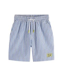 SCOTCH & SODA Шорты из фактурной ткани в полоску из ткани сирсакер цвета "Скотч энд Сода"