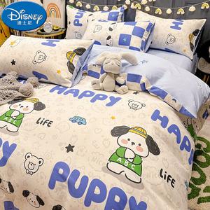 Disney Постельное белье 3 предмета, 120x200 см, хлопок, цвет l happy dog
