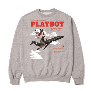 Свитер Playboy x Color Bars - Take Flight Crewneck