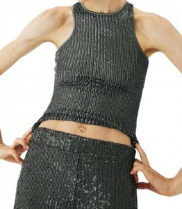 Топ Tanja Tank Top оливково-зеленого цвета IN THE MOOD FOR LOVE