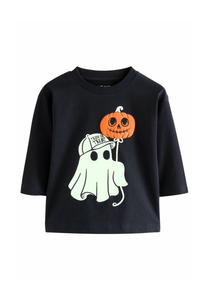 Футболка с длинным рукавом REGULAR FIT Next, черный