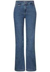 Джинсы свободного кроя STREET ONE, темно-синий