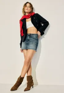 Джинсовая юбка Stradivarius, Royal Blue