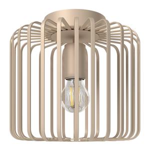 Потолочный светильник, цоколь E27, песочного цвета, металлический Novel, песочный