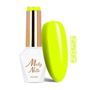 Molly Nails Neons Lemon HEMA/Di-HEMA Free гибридный лак для ногтей 8 г № 70