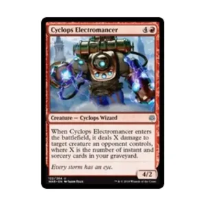 CCG Циклоп Электромант (U), MTG - War of the Spark