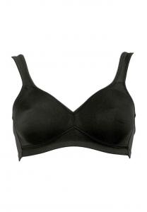 Бюстгальтер без косточек пояс под грудью Rosa Faia, черный