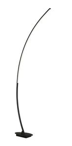 Торшер 35x15x158 см, черный