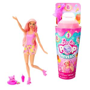 Выставка Barbie Pop, кукла, клубничный лимонад, HNW41