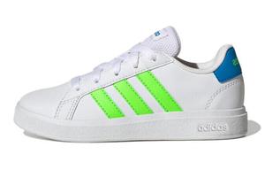 GRAND COURT Kids Скейтбординг Кроссовки Детские низкие белые/зеленые/синие Adidas Neo