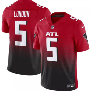 Мужская красная майка Drake London Atlanta Falcons Vapor FUSE Limited Nike