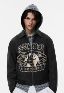 Куртка PULL&BEAR Bomber Jacket, Black