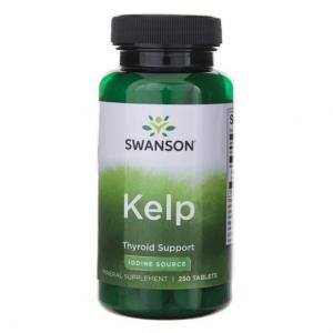 Swanson, Биологически активная добавка Kelp (Йод) 225 мкг, 250 таблеток
